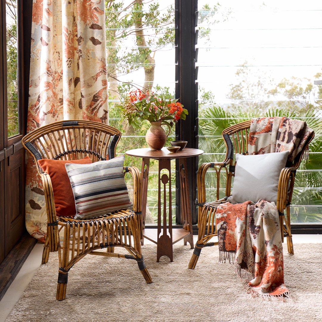 Telopea throw