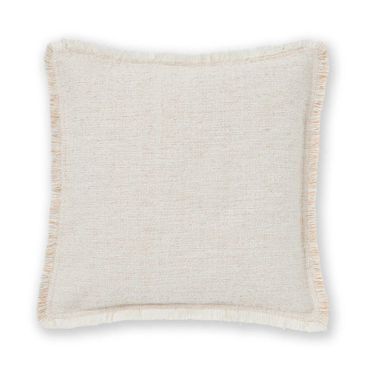 Flax cushion in Sand