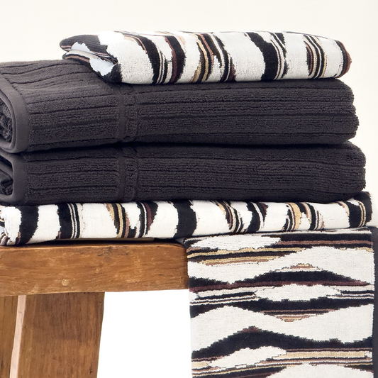 Ripple Dark / Shale Carbon bath set: bundle and save 10%