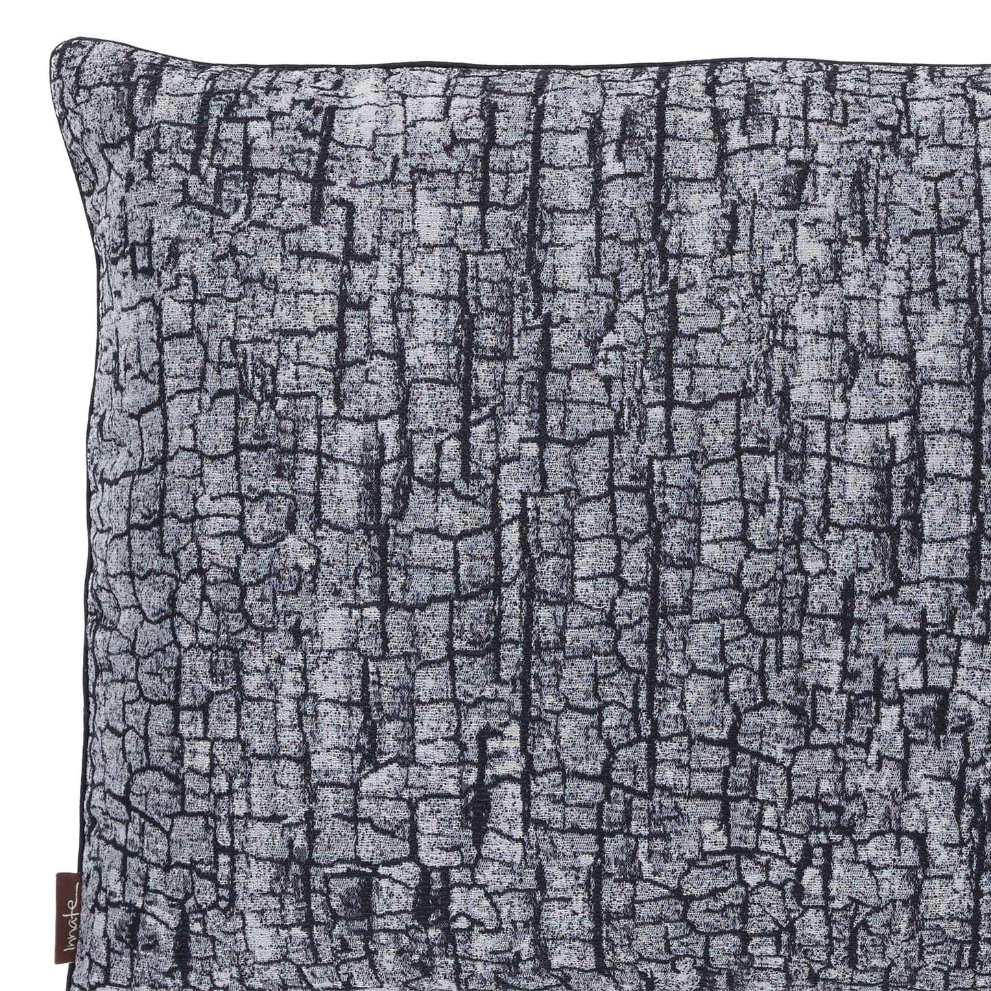 Bark cushion in Ash