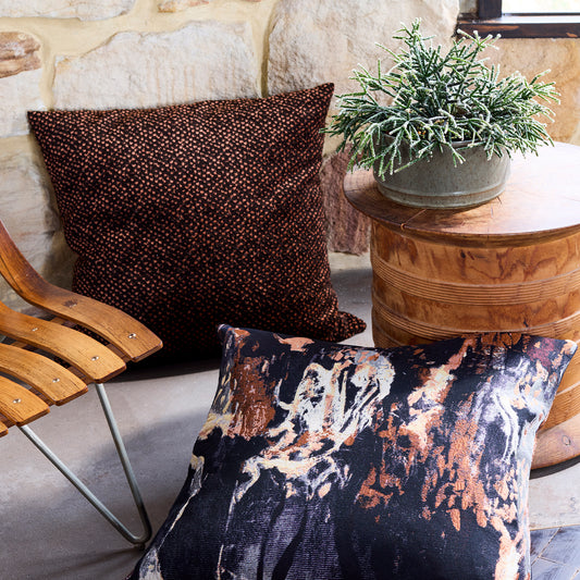 Banksia cushion in Earth