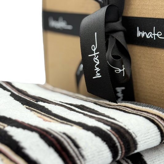 Ripple Dark hand towel gift set