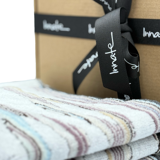 Ripple Light hand towel gift set